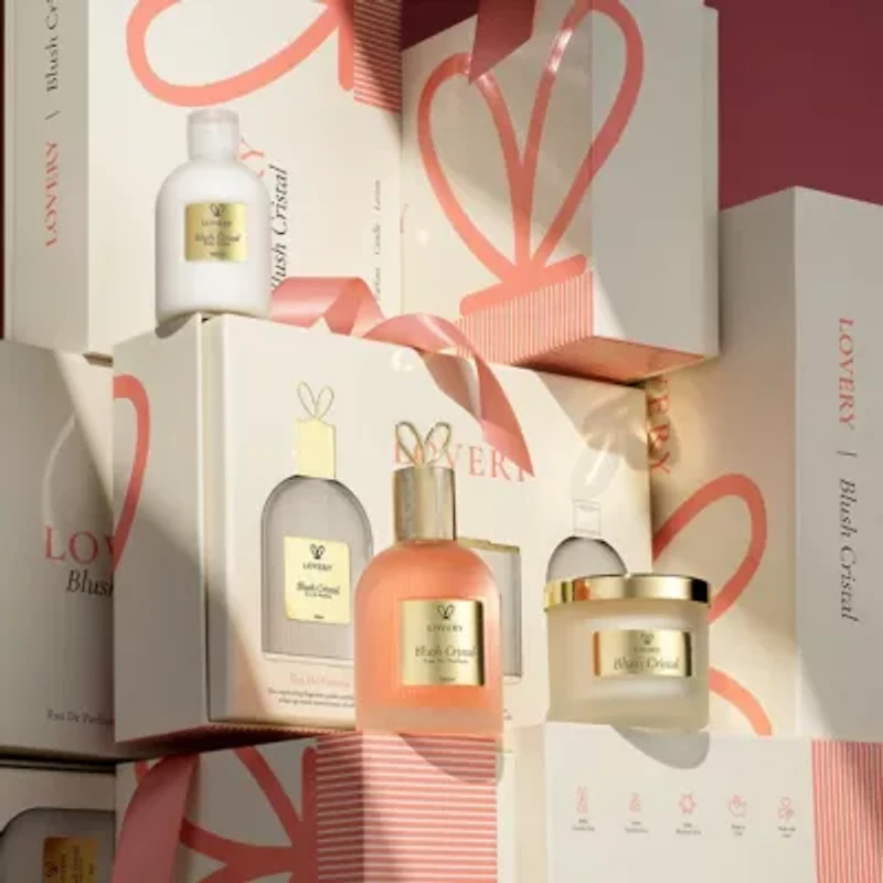 Lovery 4-Pc. Limited Edition Blush Cristal Beauty Body Care Gift Set