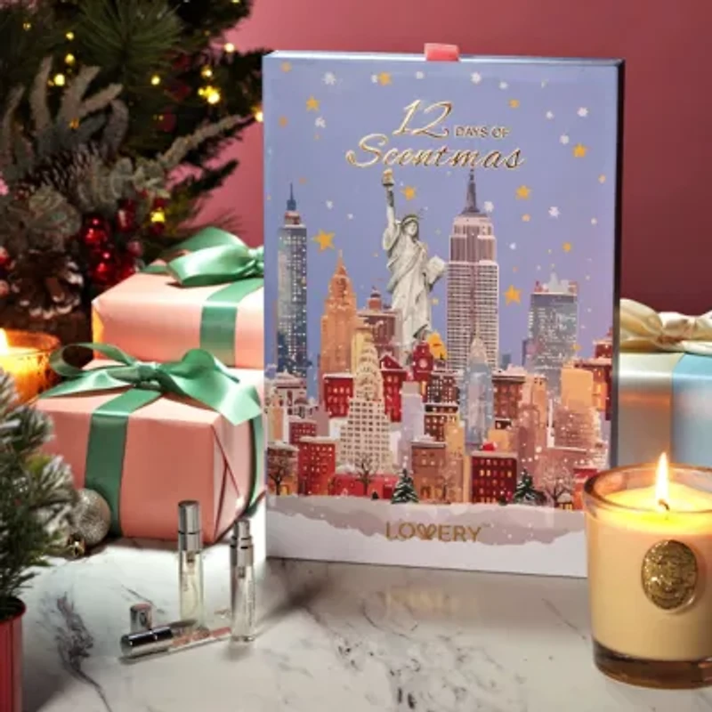 Lovery 12-Pc Limited-Edition Luxury Eau de Parfum Advent Calendar Scentmas Gift Set