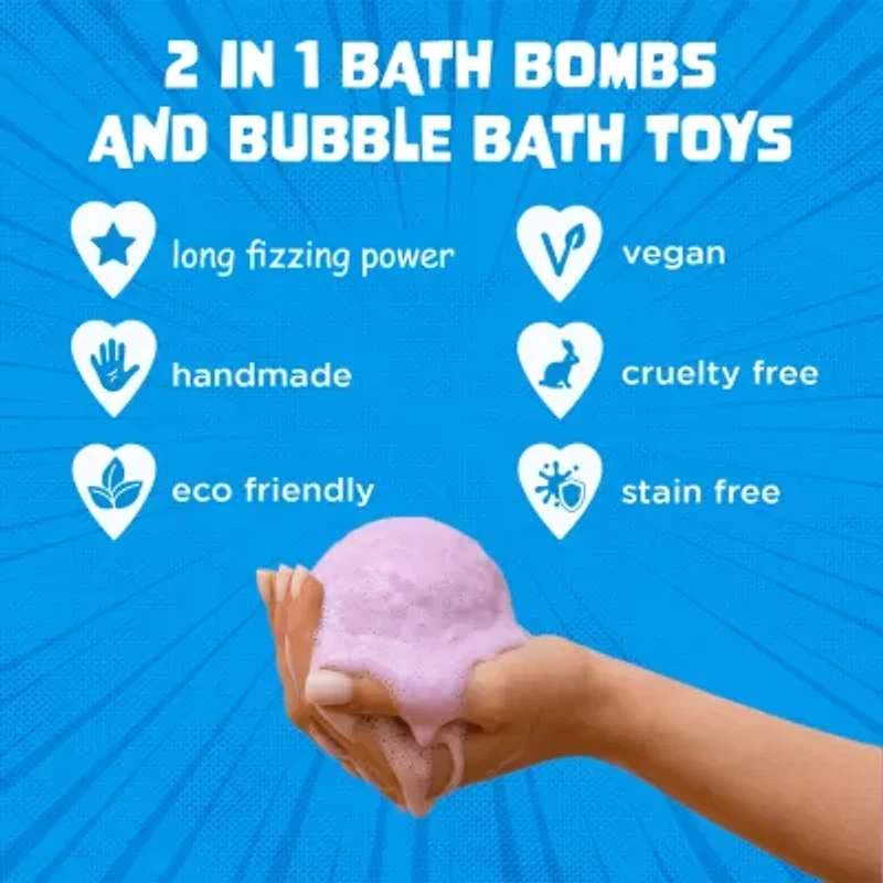Lovery 12-Pc. Superhero Bath Bombs Gift Set with Surprise Toy