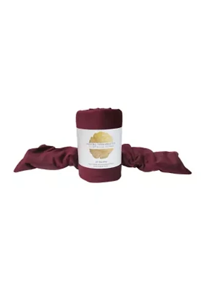 Luxury Spa Wrap - Cranberry Velvet