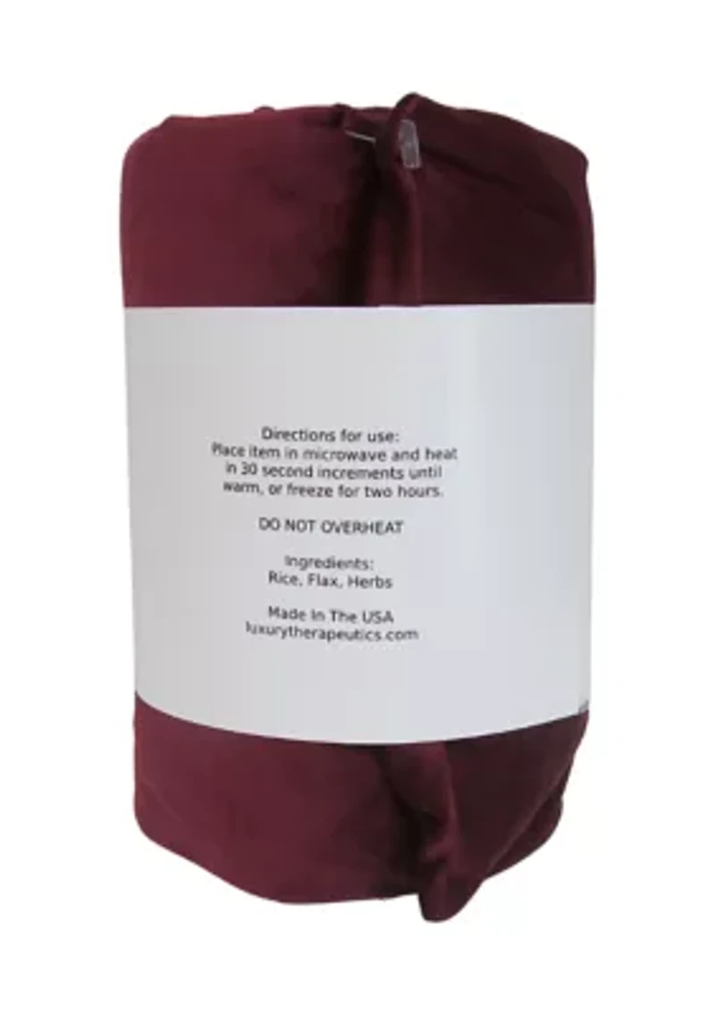 Luxury Spa Wrap - Cranberry Velvet