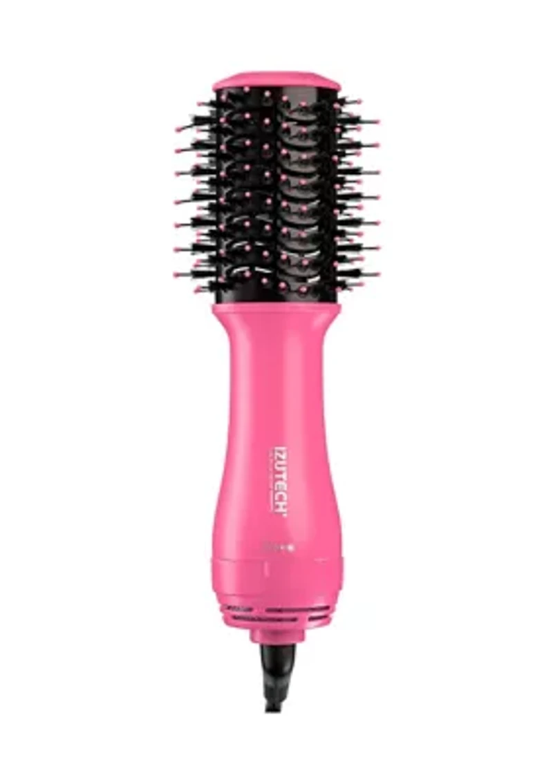 Portable 2-in-1 Hair Dryer With Volumizing Brush