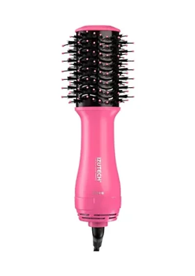 Portable 2-in-1 Hair Dryer With Volumizing Brush