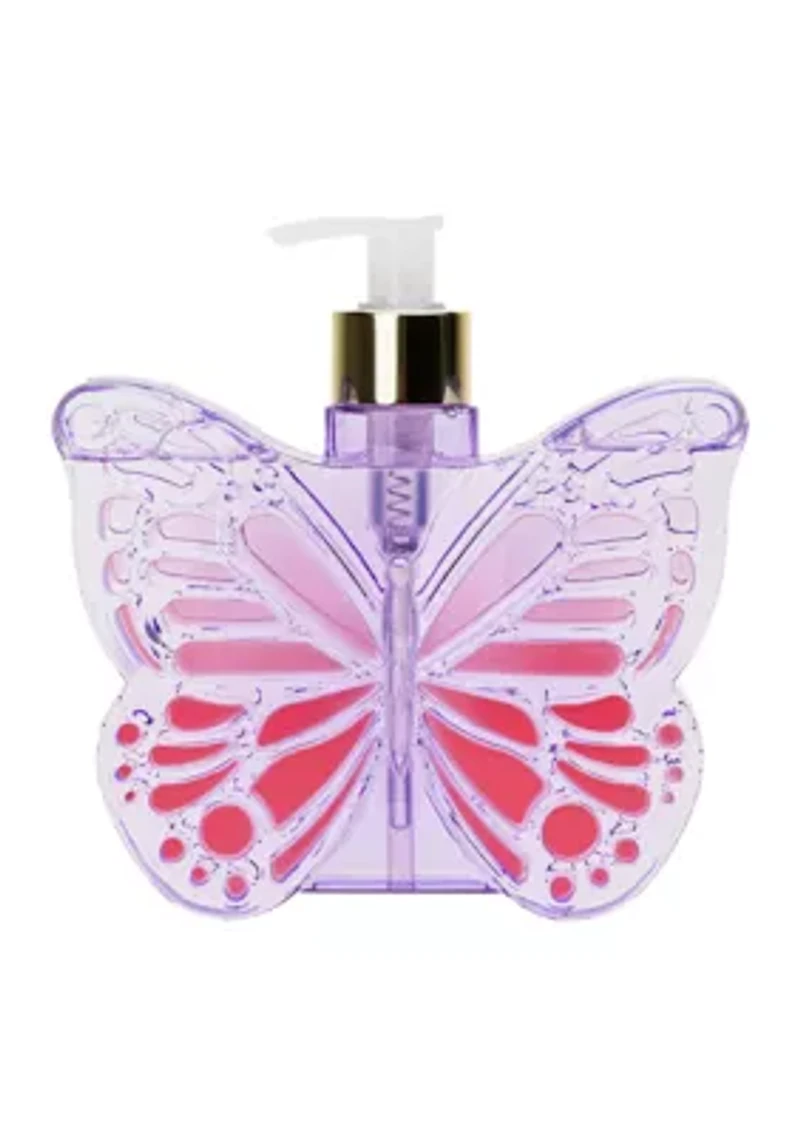 Ombre Purple Butterfly Hand Soap