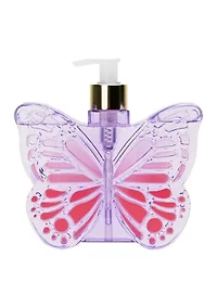 Ombre Purple Butterfly Hand Soap