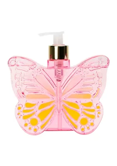 Ombre Pink Butterfly Hand Soap