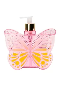 Ombre Pink Butterfly Hand Soap