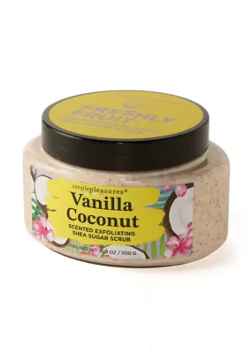 Coconut Vanilla Scented Body Scrub