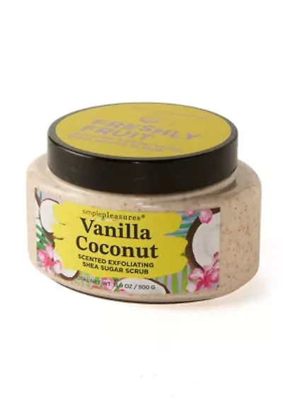 Coconut Vanilla Scented Body Scrub