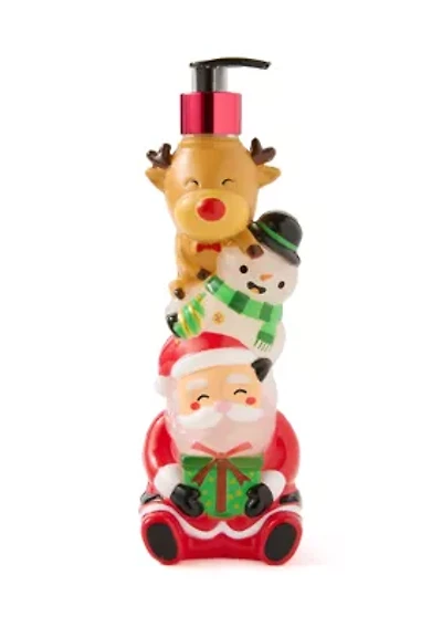 Santa Snowman Reindeer Hand Soap