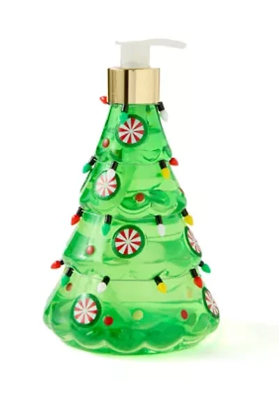 Green Christmas Tree Peppermint Hand Soap
