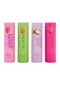 4-Piece Chunky Lip Balm Set