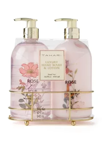 Rose Luxury Hand Wash and Lotion