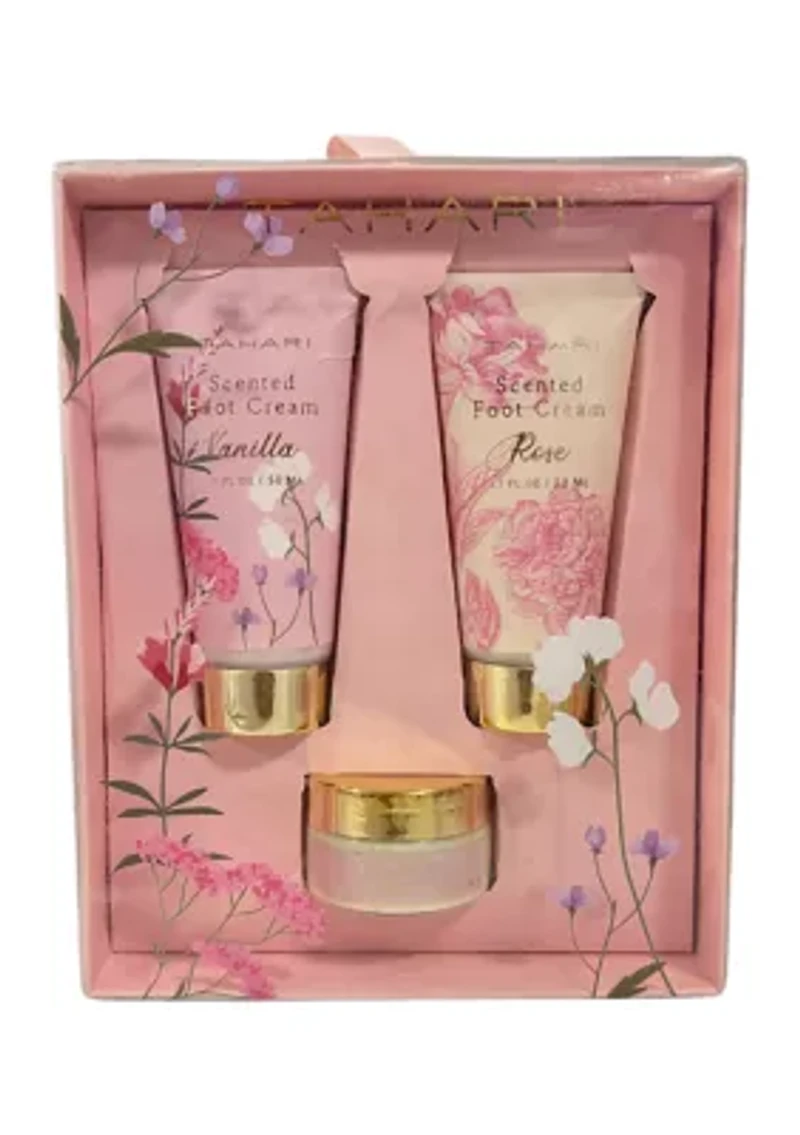 Rose Foot Care Set