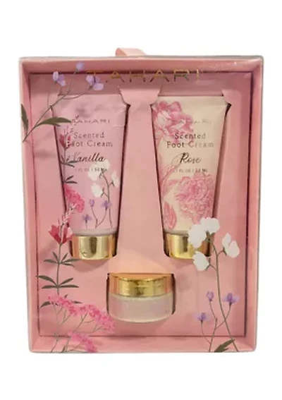 Rose Foot Care Set