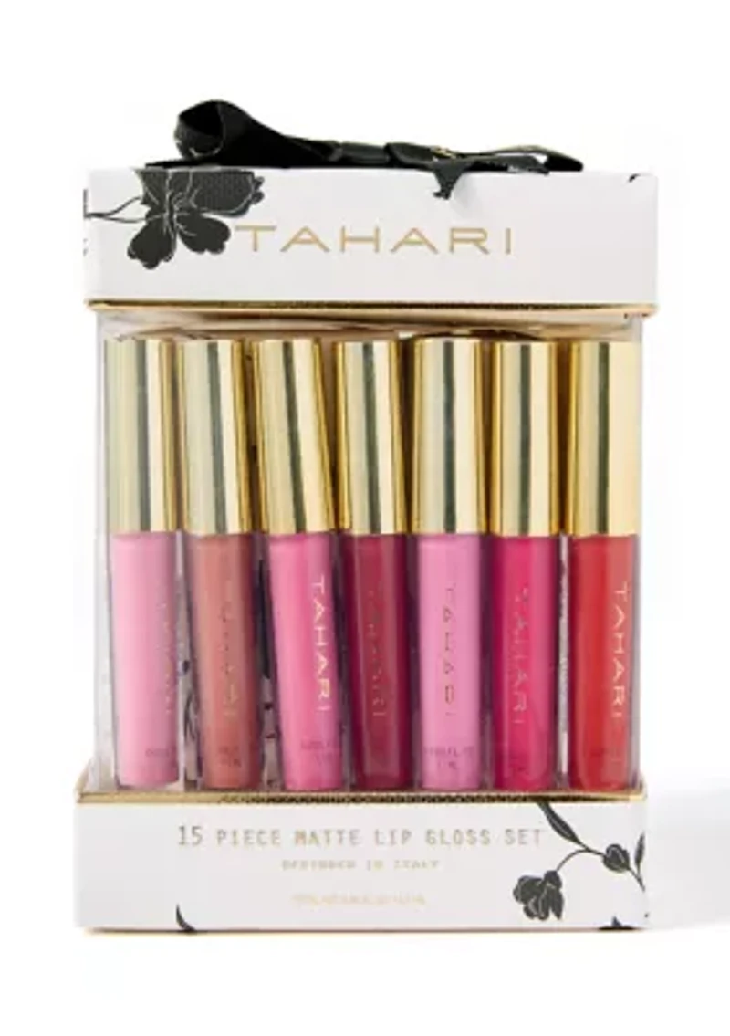 15-Piece Lip Gloss Cube