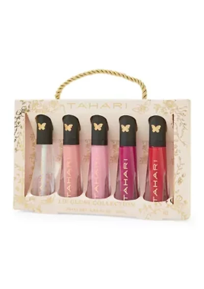 5-Piece Debossed Lip Gloss Set