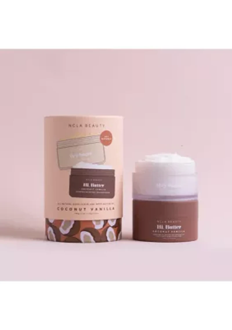 Coconut Vanilla Body Scrub + Body Butter Set