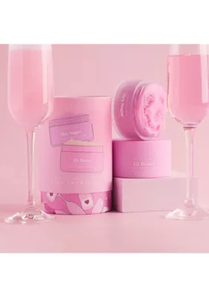 Pink Champagne Body Scrub + Body Butter Set