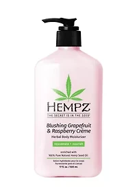 Blushing Grapefruit & Raspberry Creme Herbal Body Moisturizer