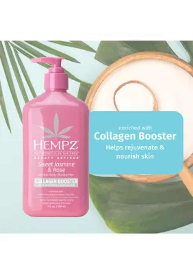Beauty Actives Sweet Jasmine and Rose Herbal Body Moisturizer with Collagen Booster