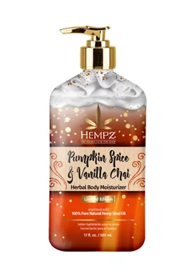 Pumpkin Spice & Vanilla Chai Herbal Body Moisturizer 