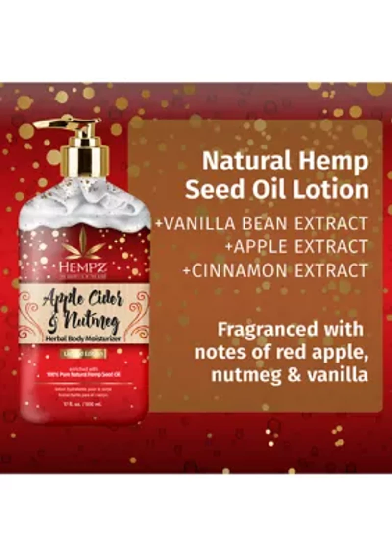 Apple Cider & Nutmeg Herbal Body Moisturizer 