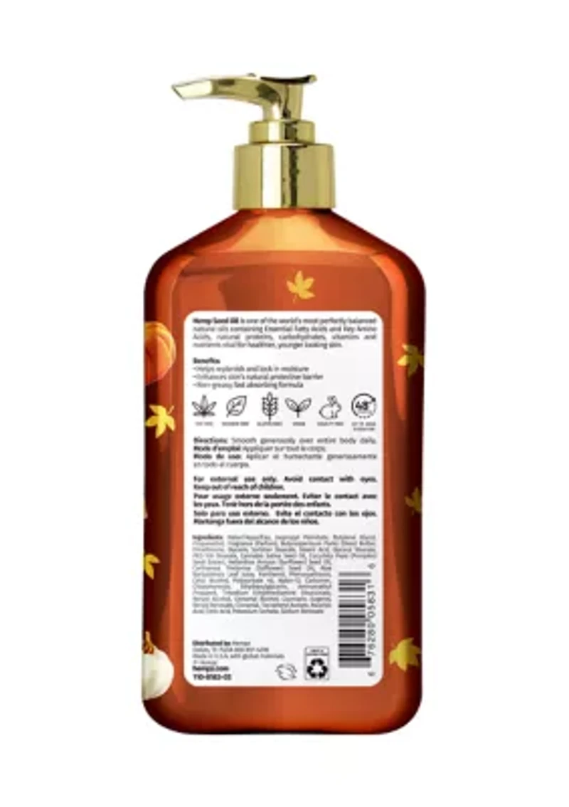 Spiced Pumpkin Pie Body Moisturizer