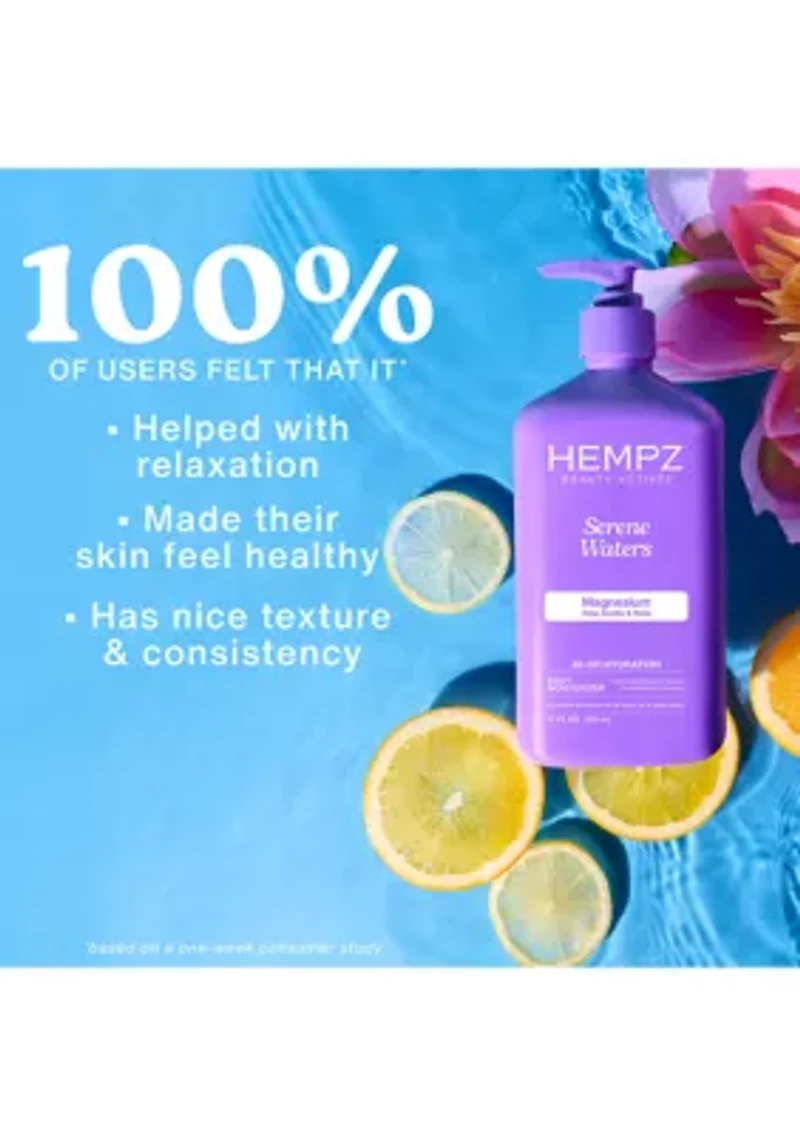 Serene Waters Body Moisturizer with Magnesium