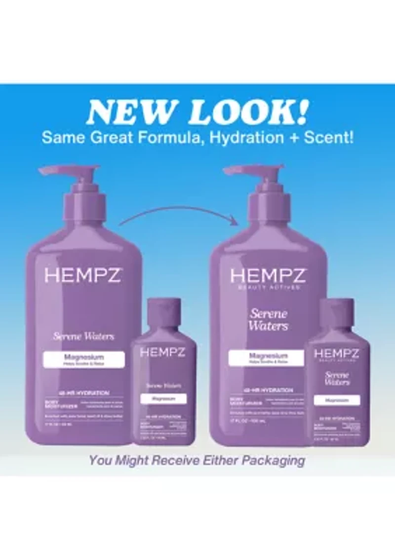 Serene Waters Body Moisturizer with Magnesium
