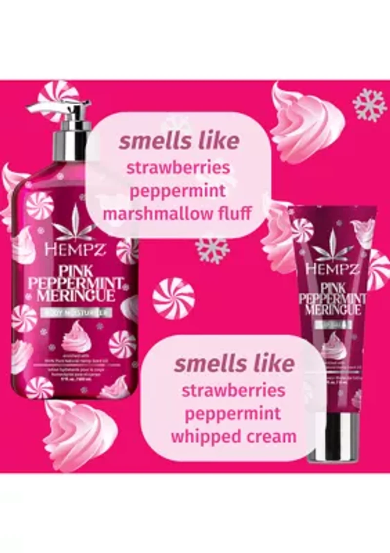 Festive Mint Hydration - Pink Peppermint Meringue Gift Set