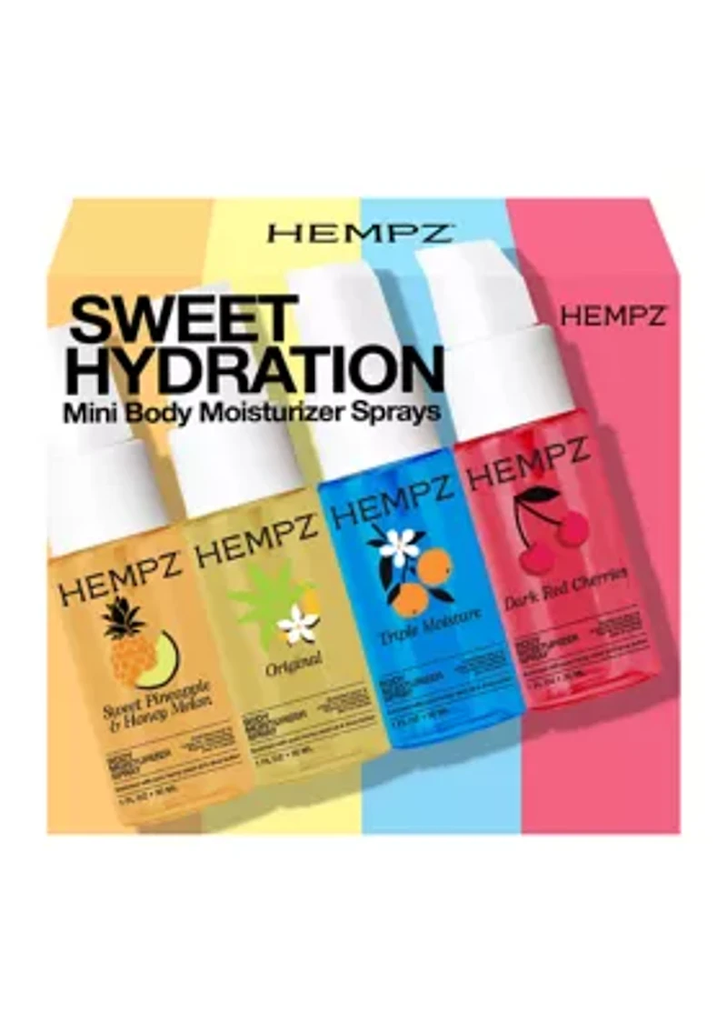 Sweet Hydration - Mini Body Moisturizer Spray Collection