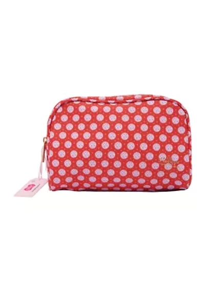 Faux Leather Makeup Bag