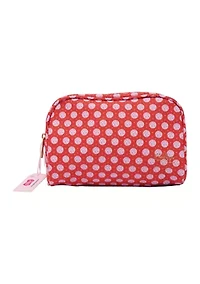 Faux Leather Makeup Bag