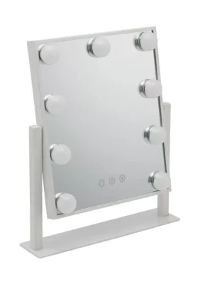 9-Bulb Hollywood LED Vanity Mirror