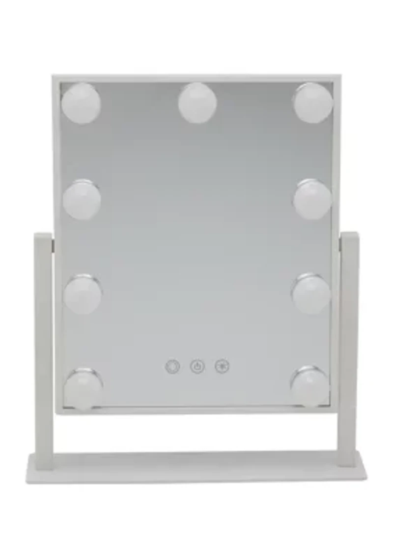 9-Bulb Hollywood LED Vanity Mirror