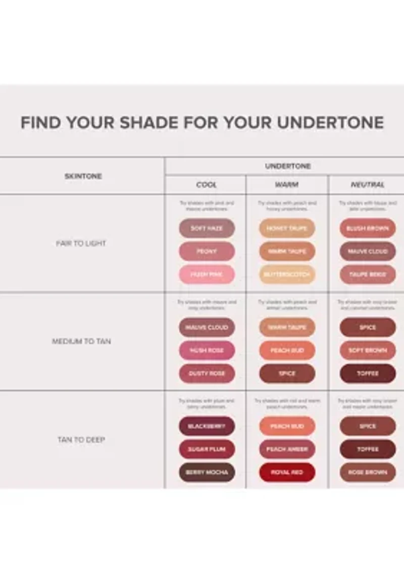 Matte Satin Lipstick