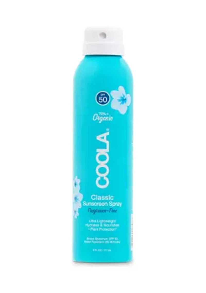 Classic Body Spray SPF50 Fragrance Free