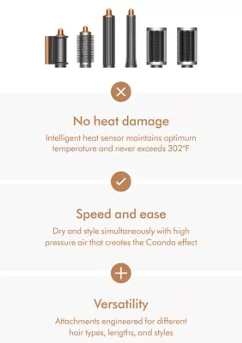 Airwrap™ Multi-Styler Complete Long, Nickel/Copper - FINAL SALE, NO RETURNS