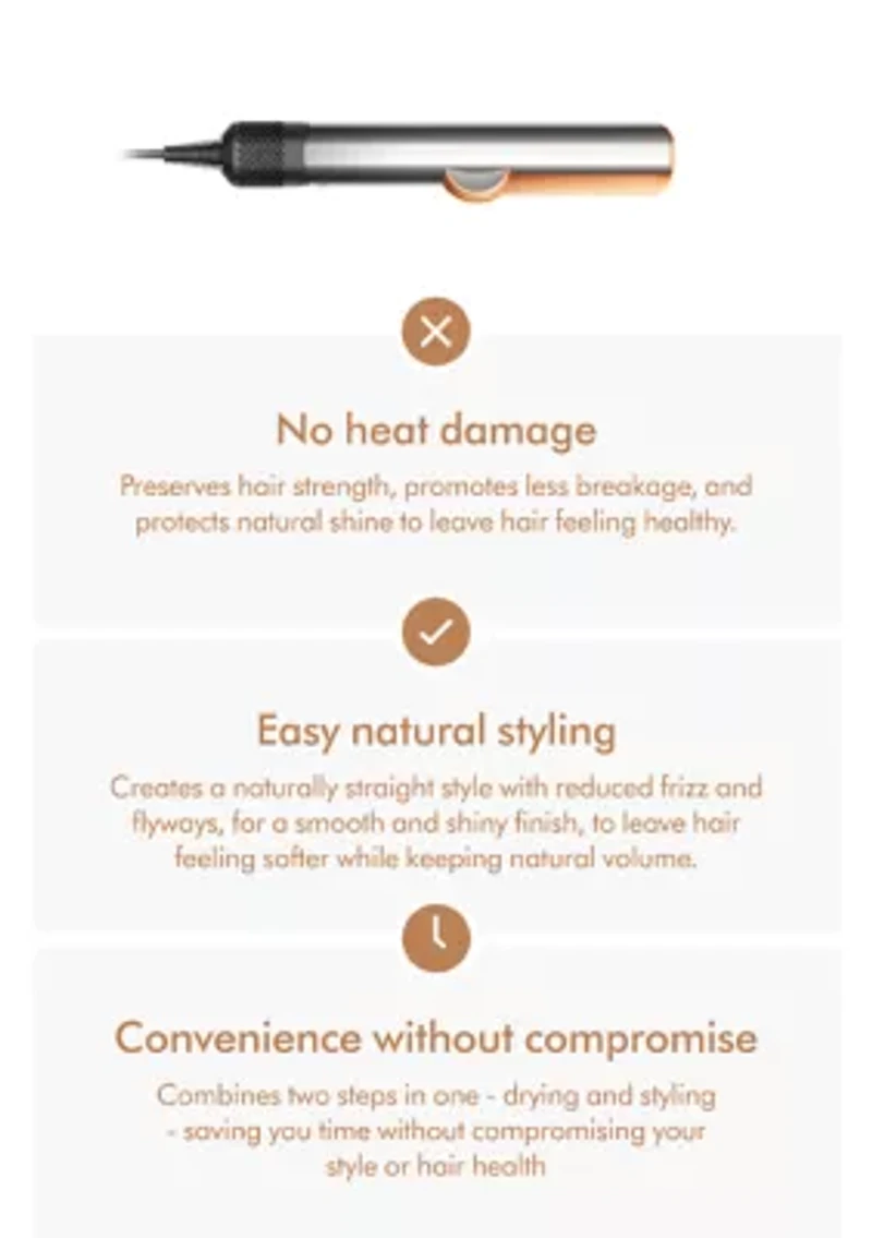 Airstrait™ Straightener, Nickel/Copper - FINAL SALE, NO RETURNS