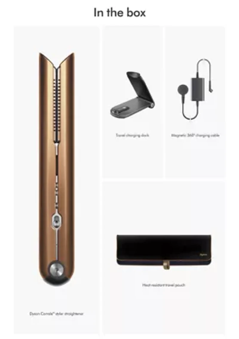 Corrale™ Hair Straightener, Nickel/Copper - FINAL SALE, NO RETURNS
