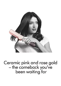 Airstrait™ Straightener Ceramic Pink/Rose Gold - FINAL SALE, NO RETURNS