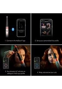 Airwrap i.d.™ Straight+Wavy Ceramic Pink/Rose Gold - FINAL SALE, NO RETURNS