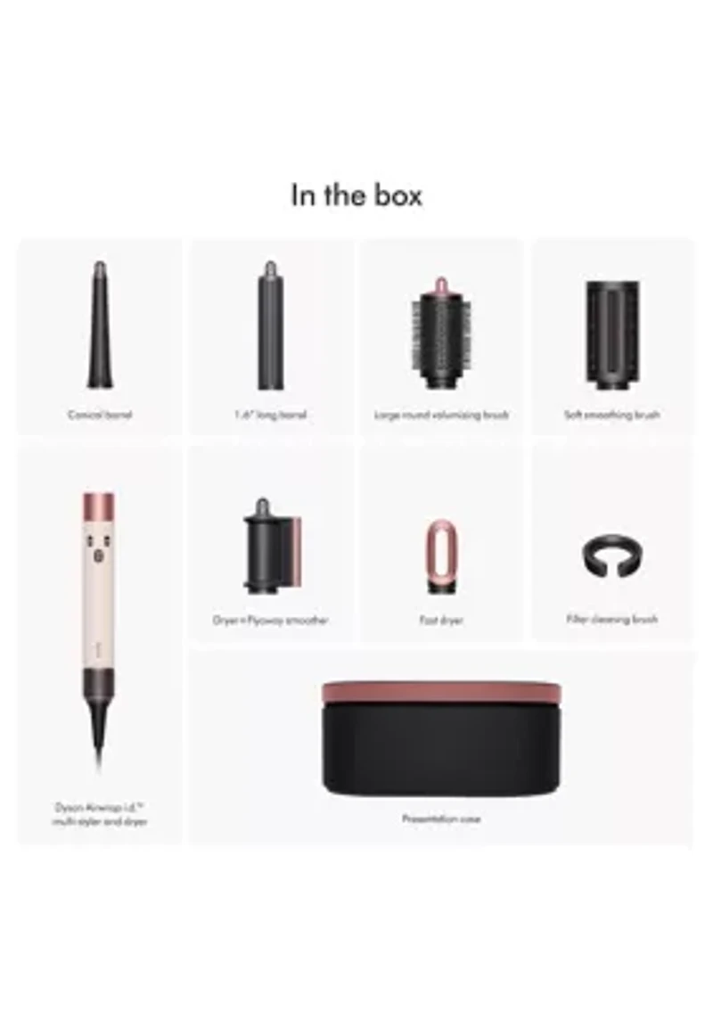 Airwrap i.d.™ Straight+Wavy Ceramic Pink/Rose Gold - FINAL SALE, NO RETURNS