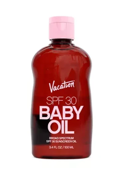 Baby Oil SPF 30