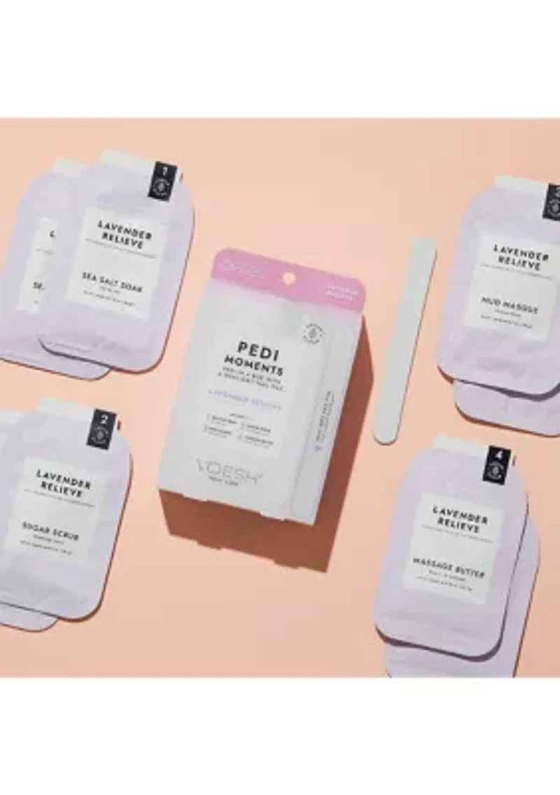 Pedi Moments Duo Lavender Relieve