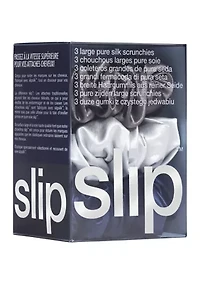 Pure Silk Large Scrunchies