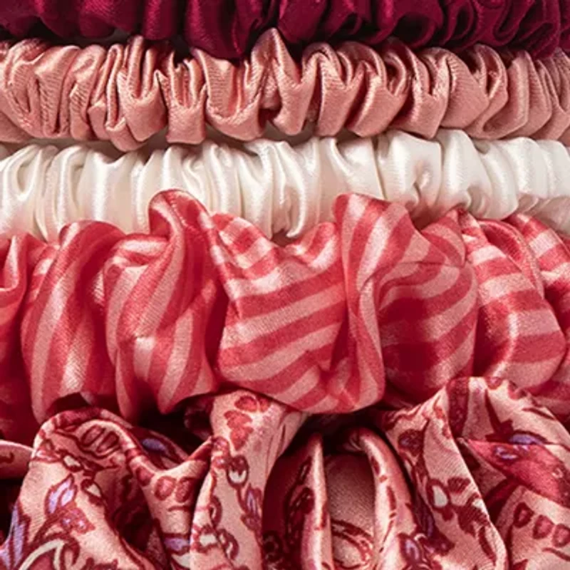 Pure Silk Assorted Scrunchies