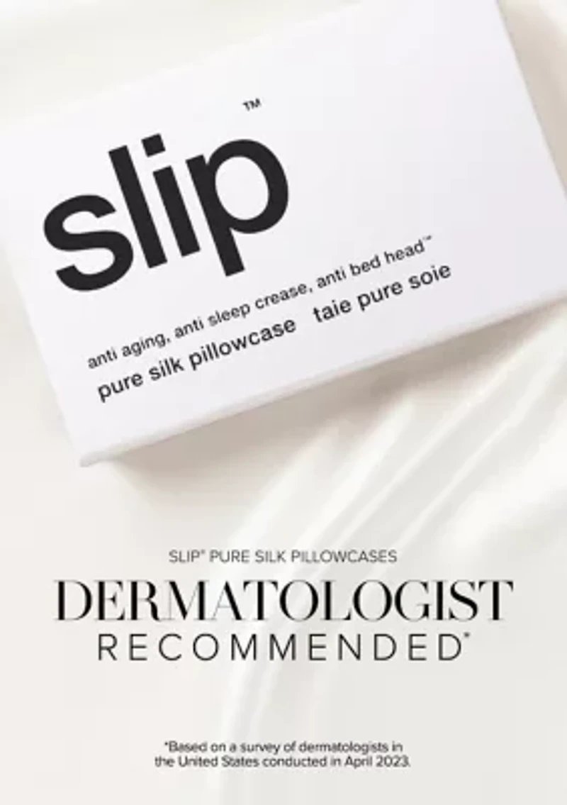 Pure Silk Queen Pillowcase with Scalloped Edge