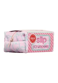 Pure Silk Skinny Scrunchies with Complimentary Pouch